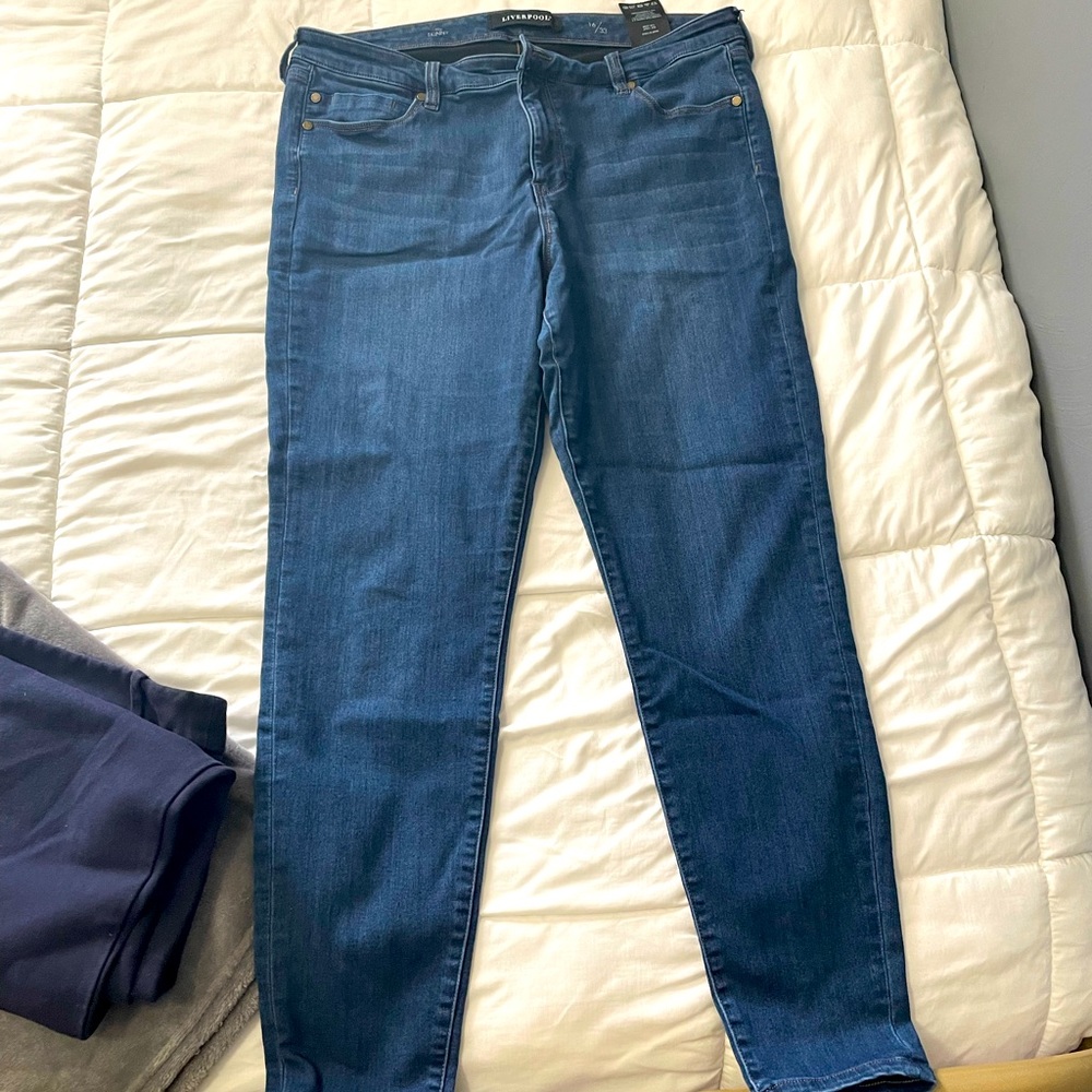 Girlfriend Medium Wash Liverpool Jeans